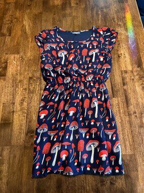 Mushroom Mod Cloth Dress